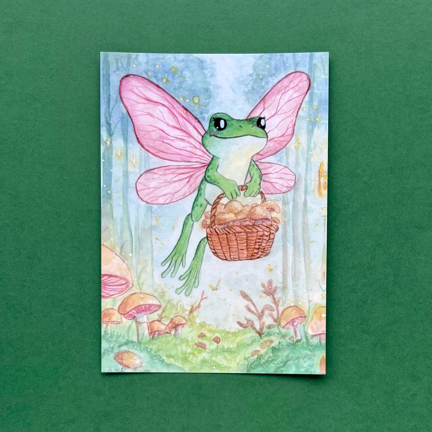Mushroom Fairy - Postcard