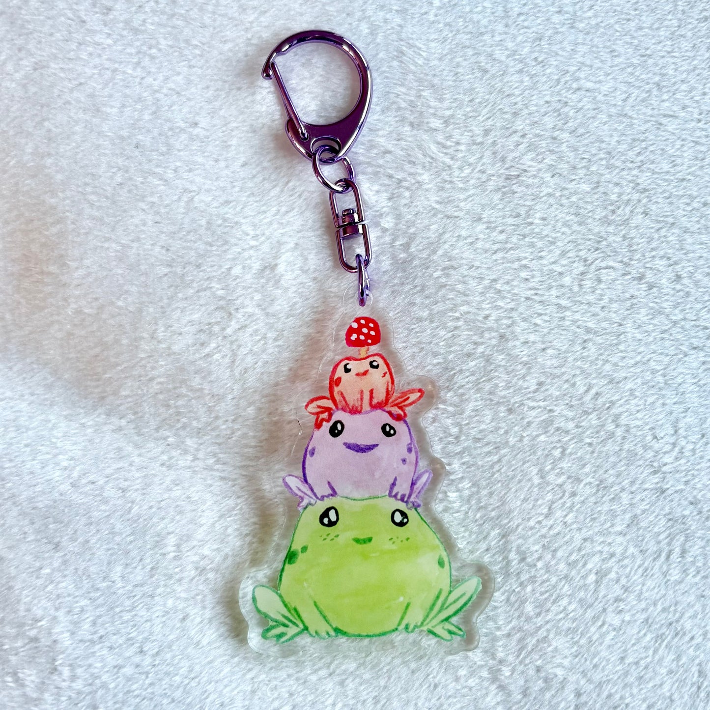 Frog tower - Keychain