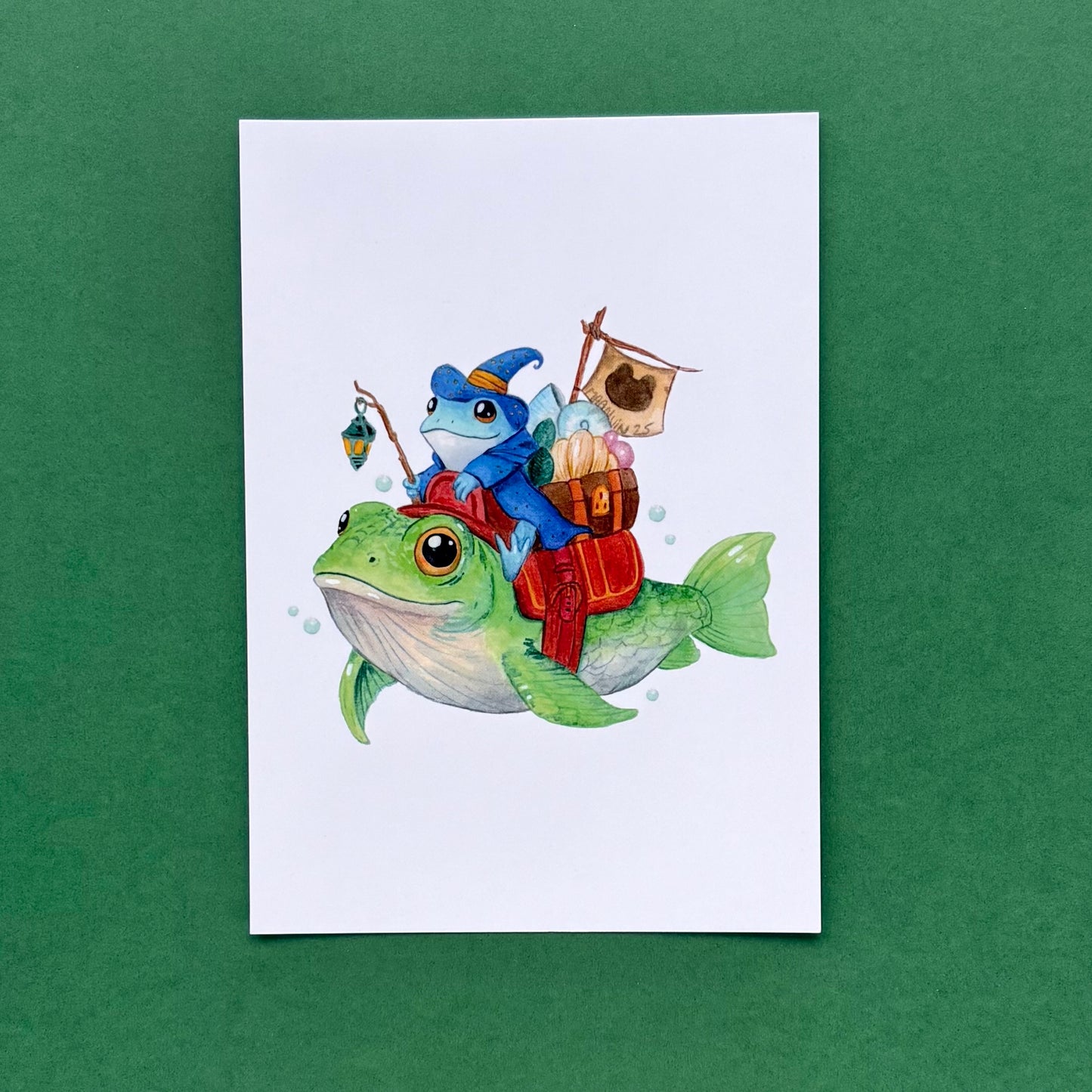 Kibbitz - postcard