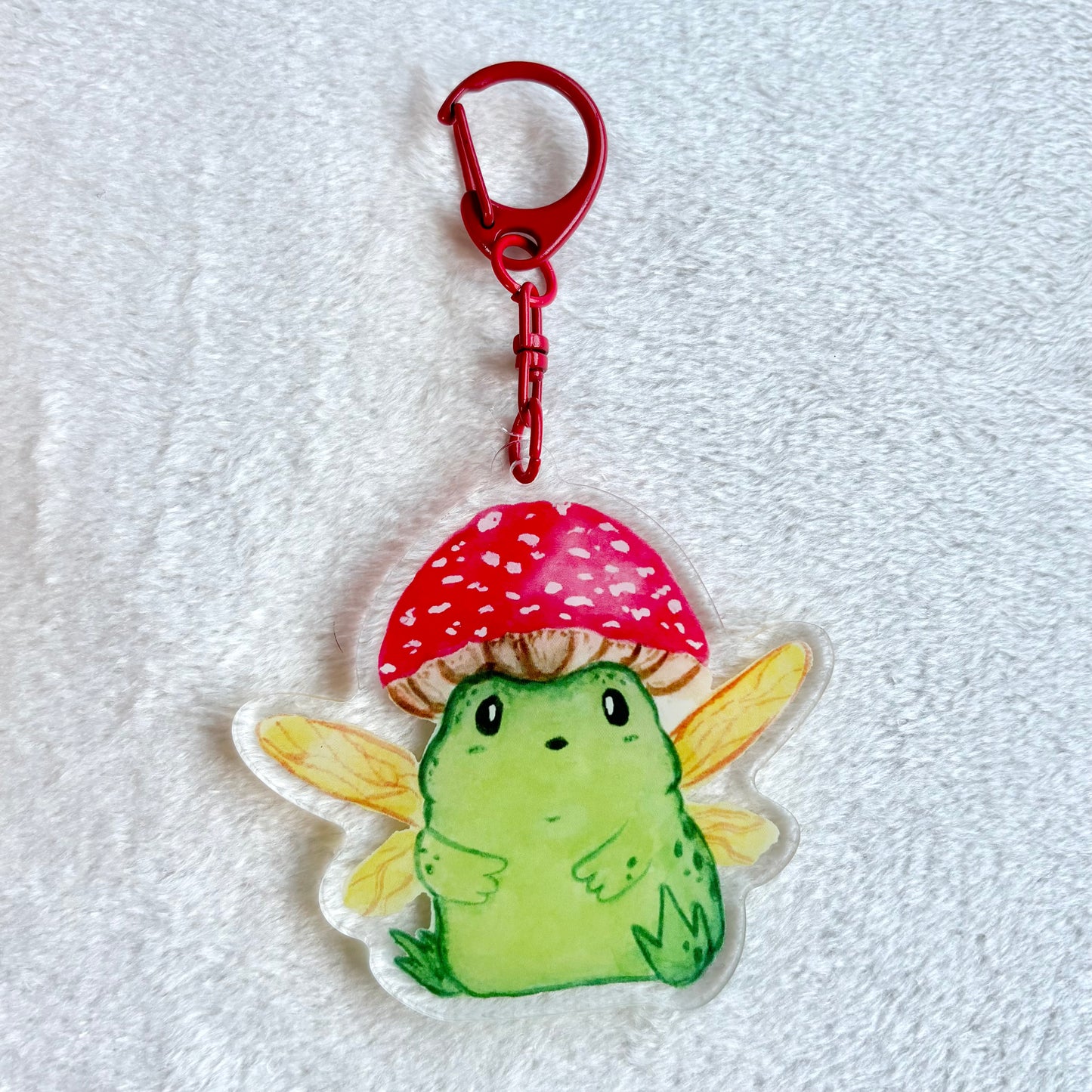 Mushroom frog - Keychain