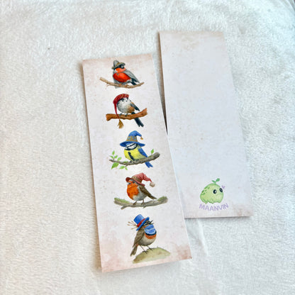 Fashionable Feathers Bookmark