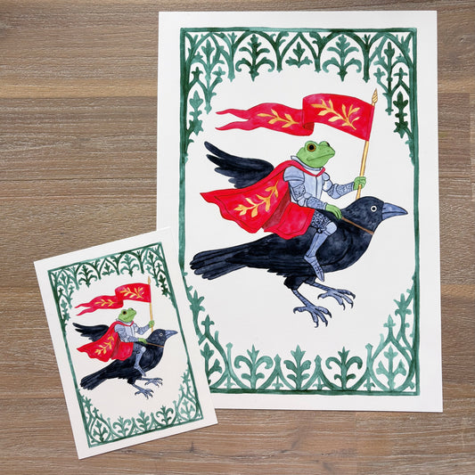 Ser Harold Ravenborne - artprint