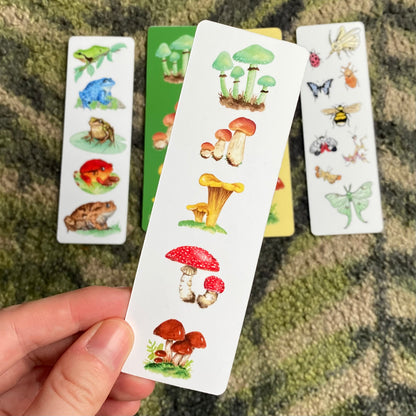 Mushroom bookmark