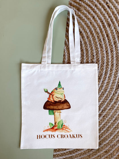 Hocus Croakus Totebag