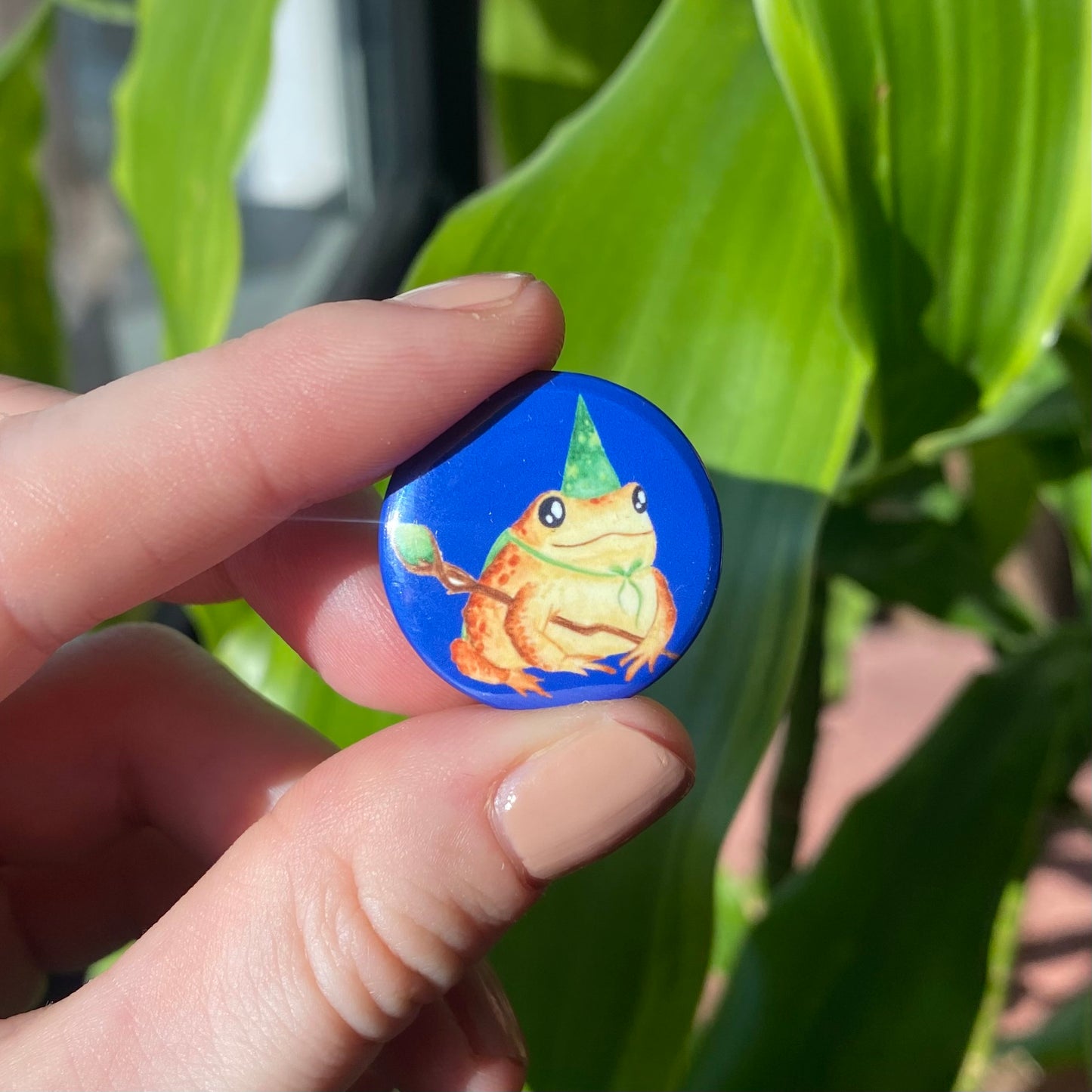 Hocus Croakus button