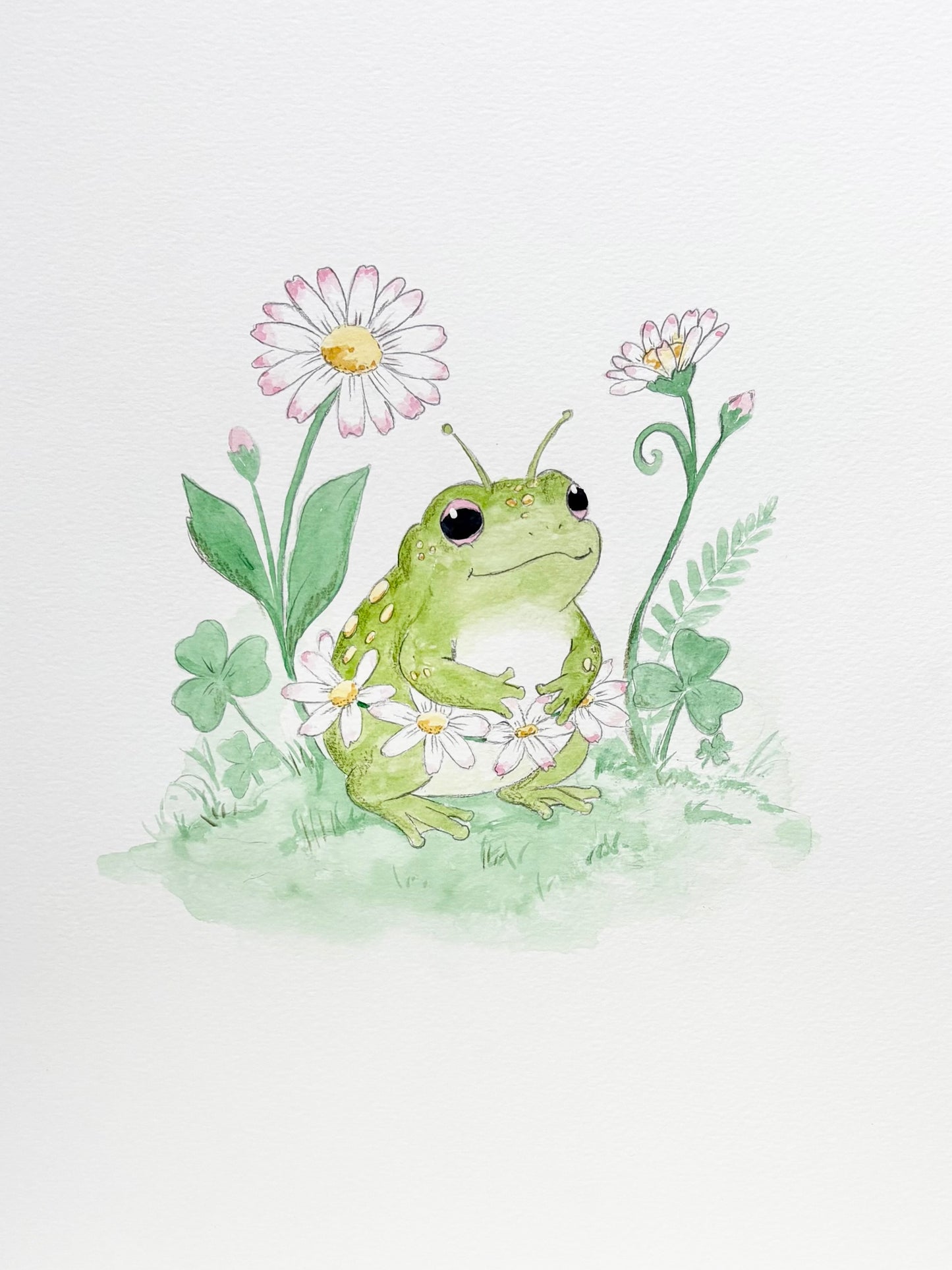 Custom Flower Frog Commission