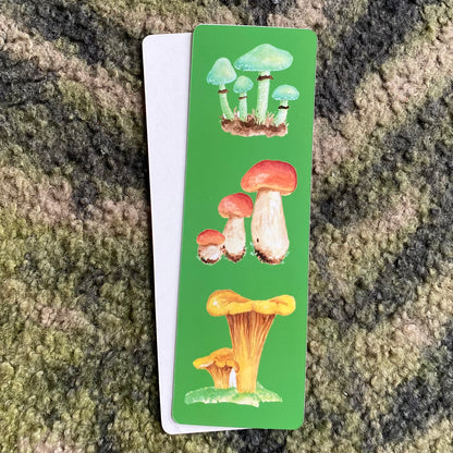 Mushroom bookmark green