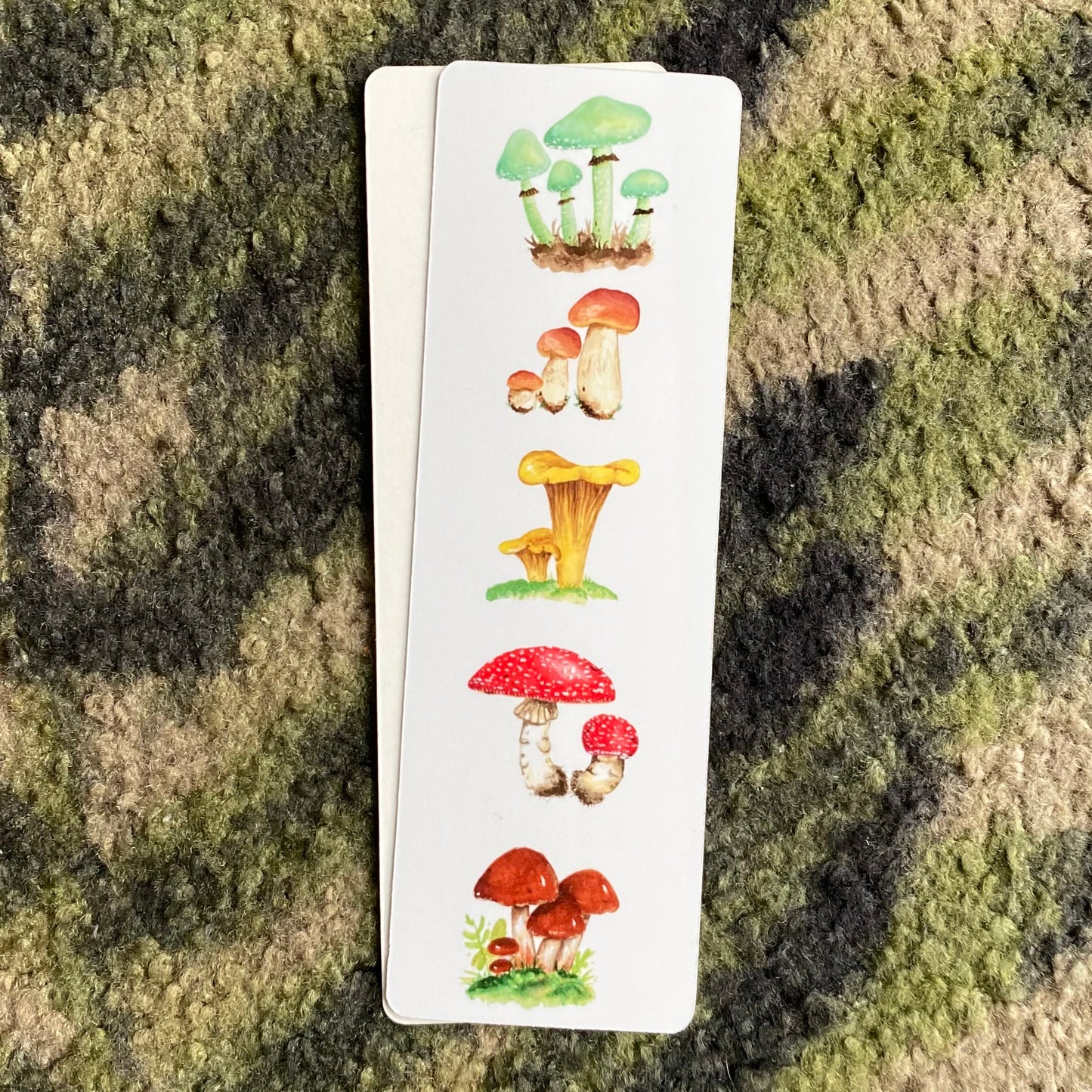 Mushroom bookmark