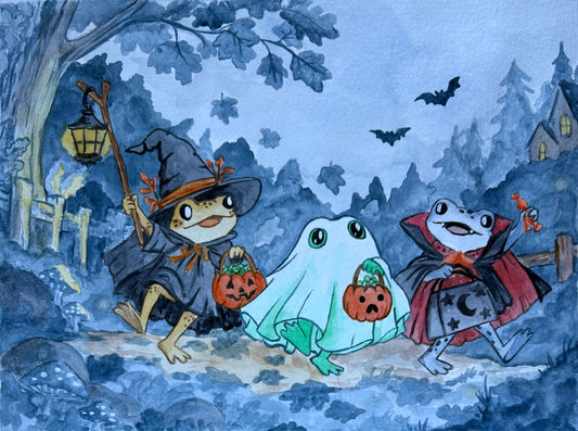 "Trick or Treat" - Art Print