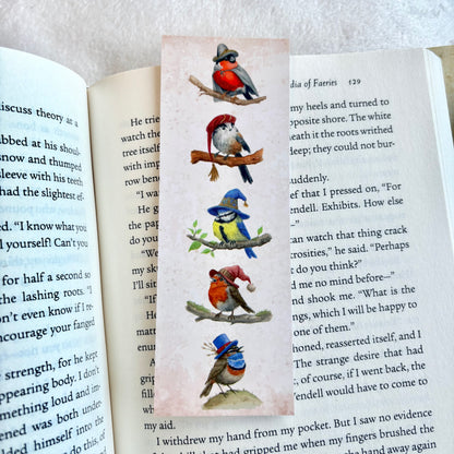 Fashionable Feathers Bookmark