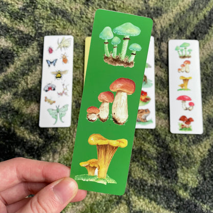 Mushroom bookmark green