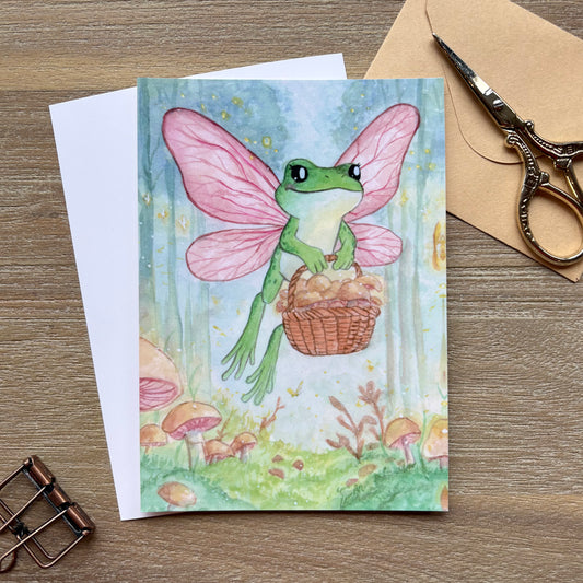 Mushroom Fairy - Postcard