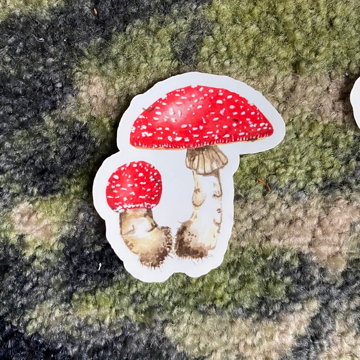 Fly agaric sticker