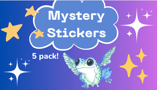 Mystery sticker pack