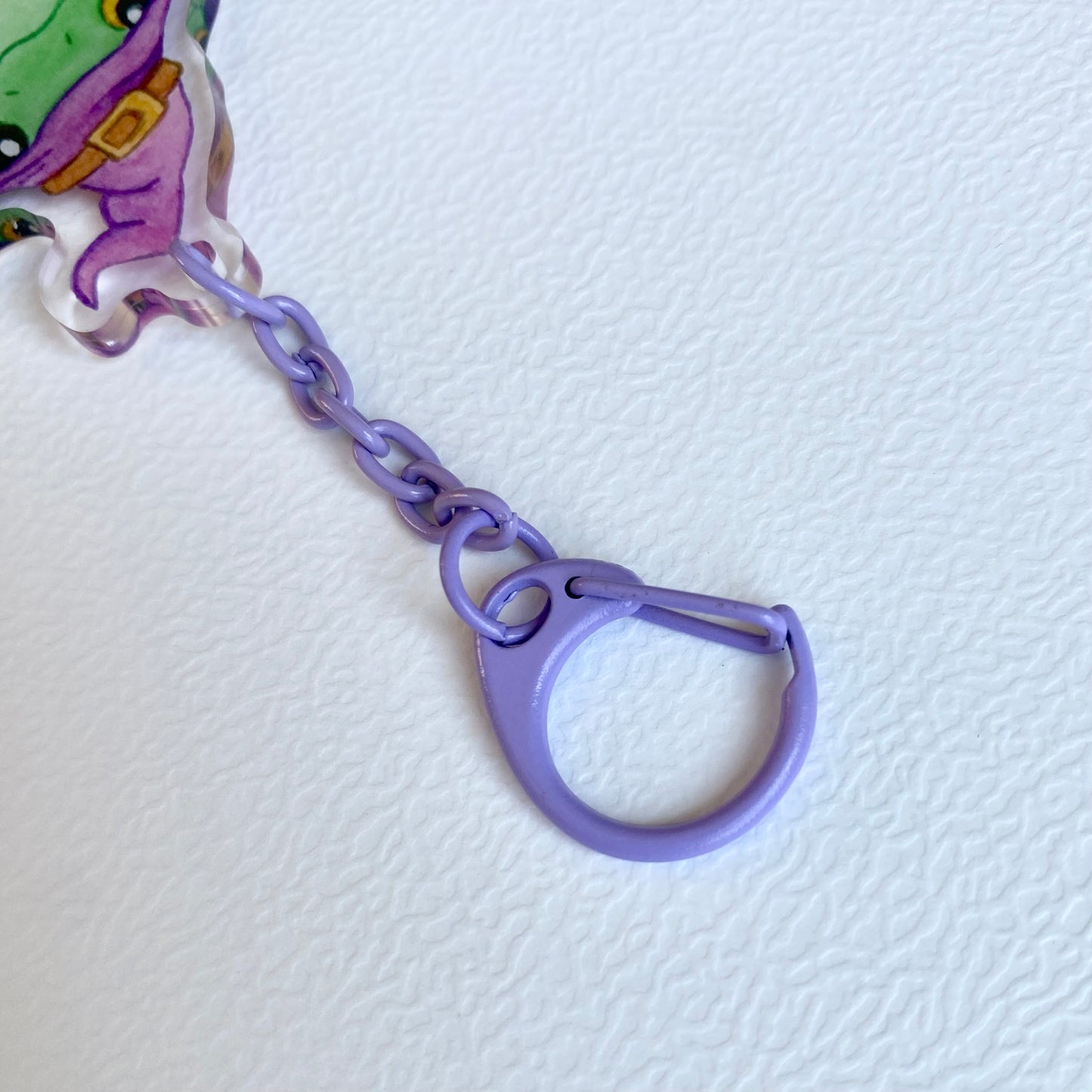 Witchy Frog Keychain