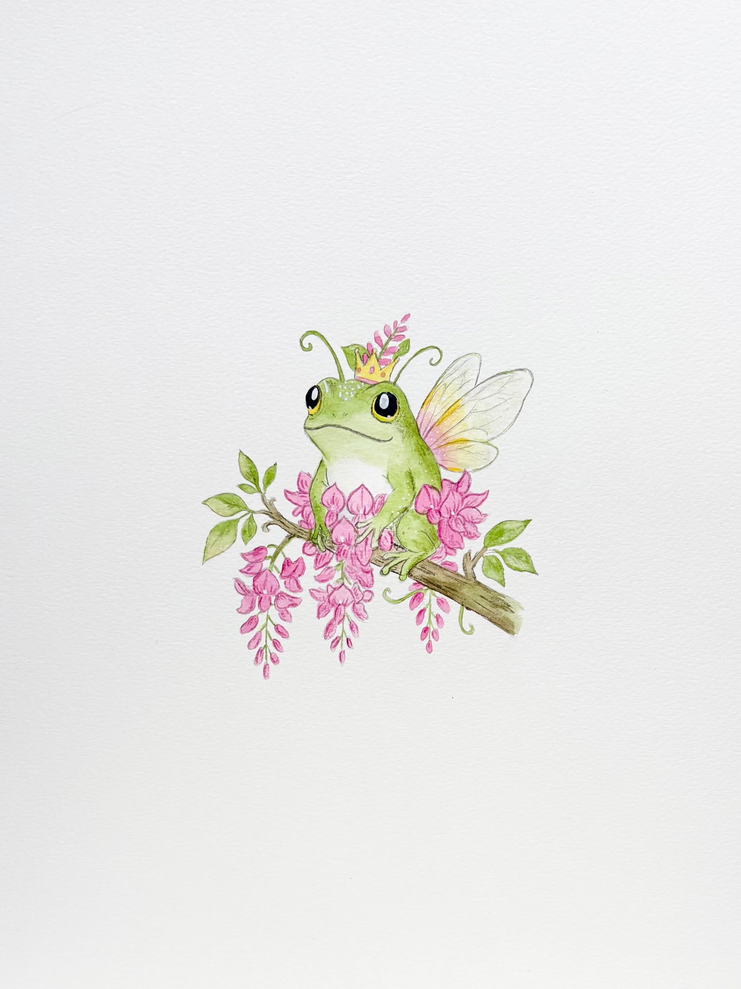 Custom Flower Frog Commission