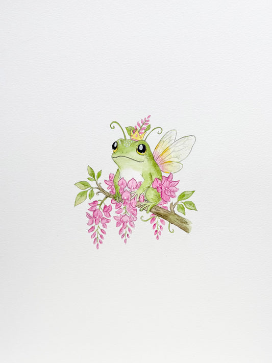 Wisteria - Original Watercolor