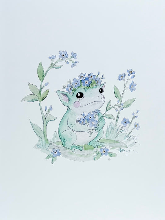 Forget me not - Print