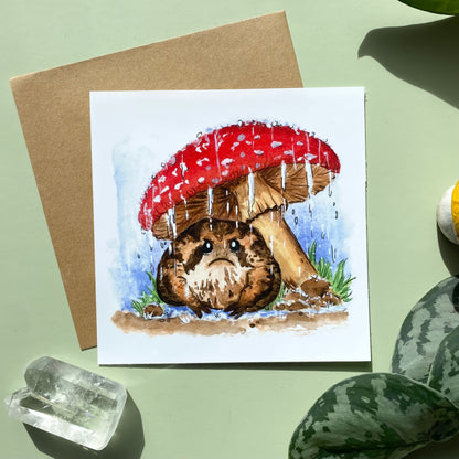 Forest rain frog print