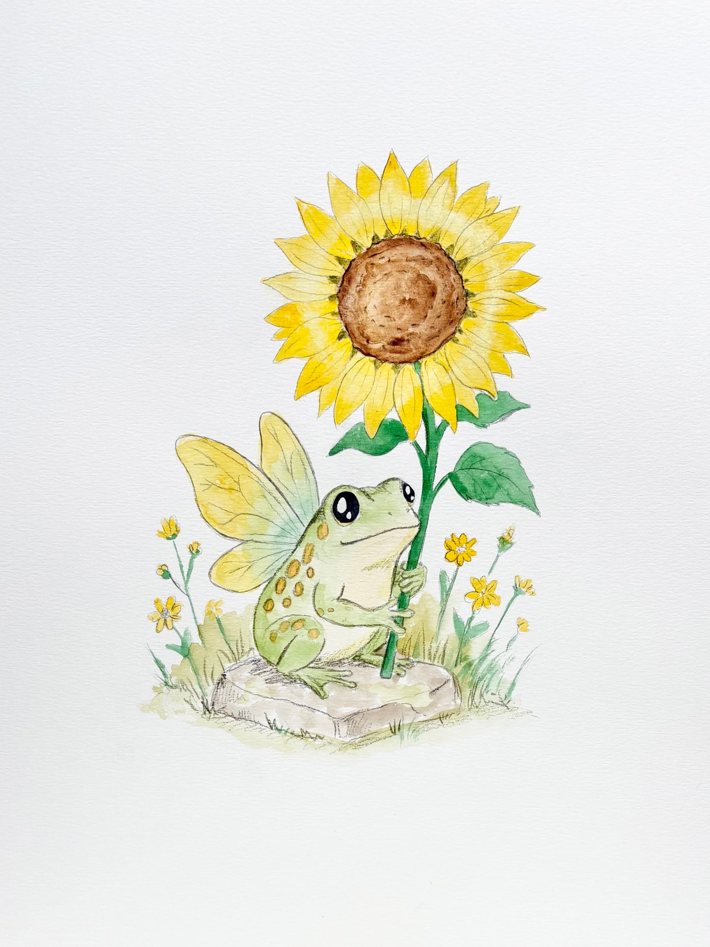 Custom Flower Frog Commission