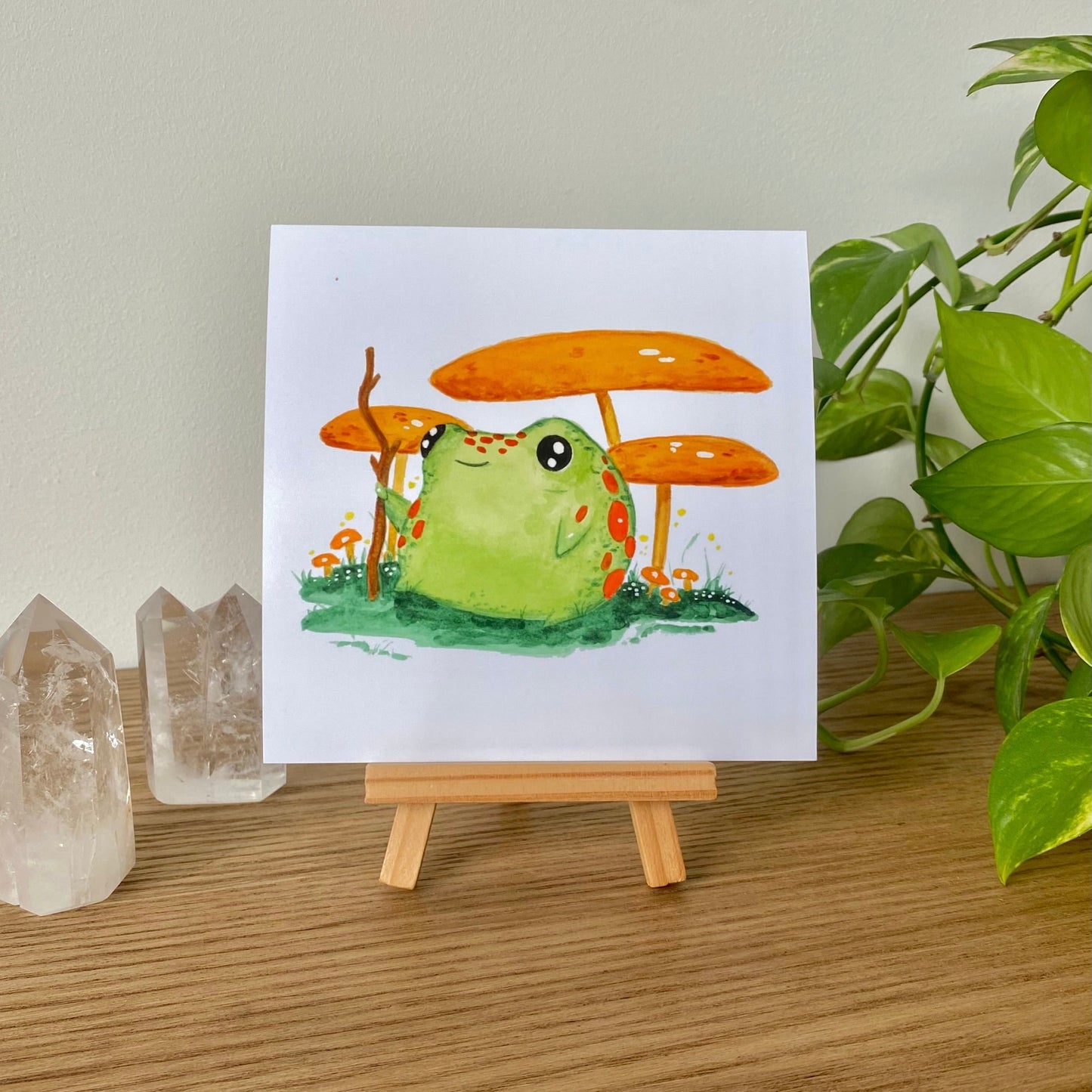 Frog adventurer || print