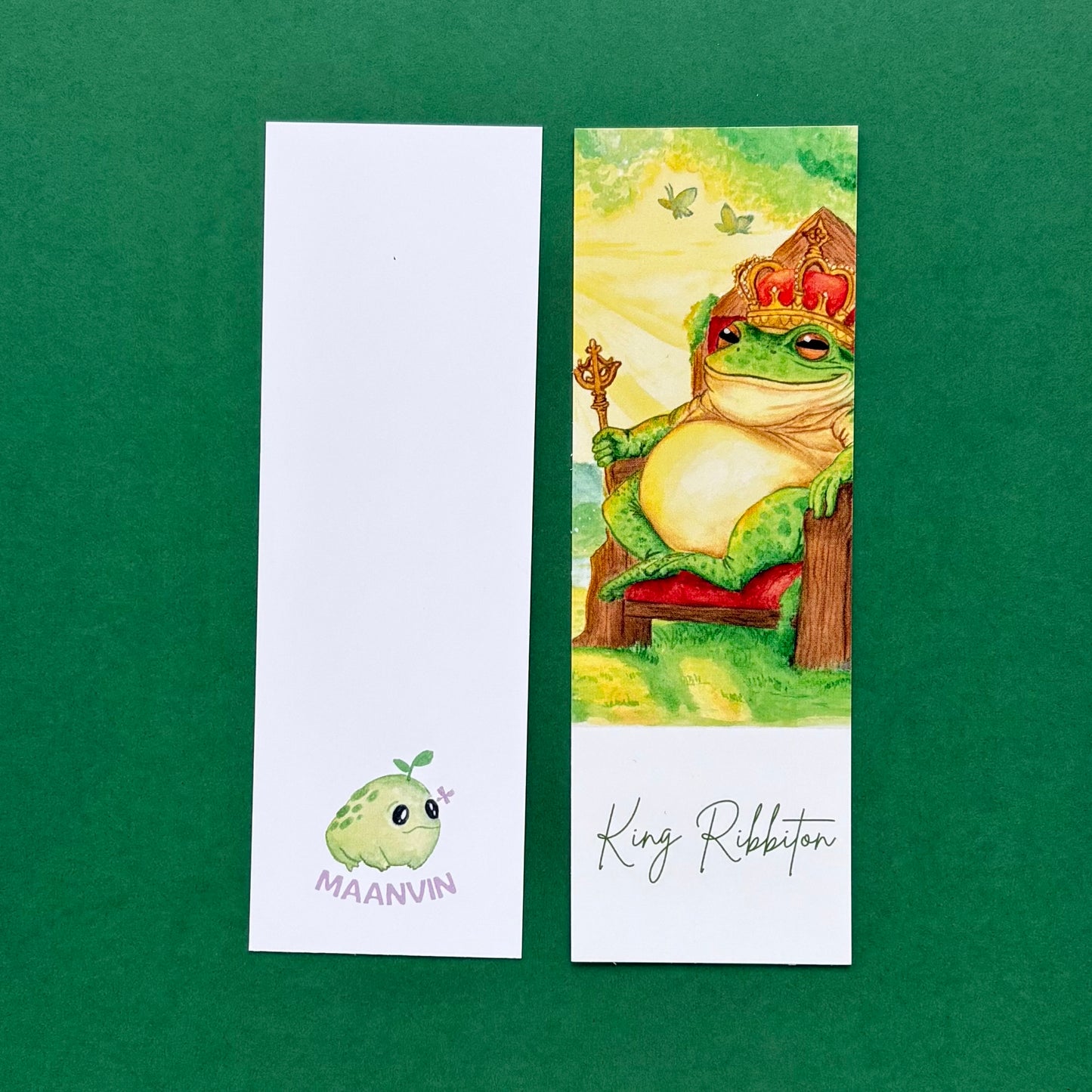 King Ribbiton - bookmark