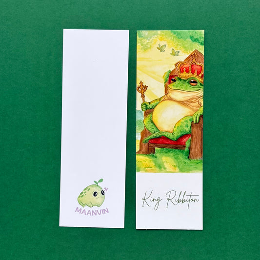 King Ribbiton - bookmark