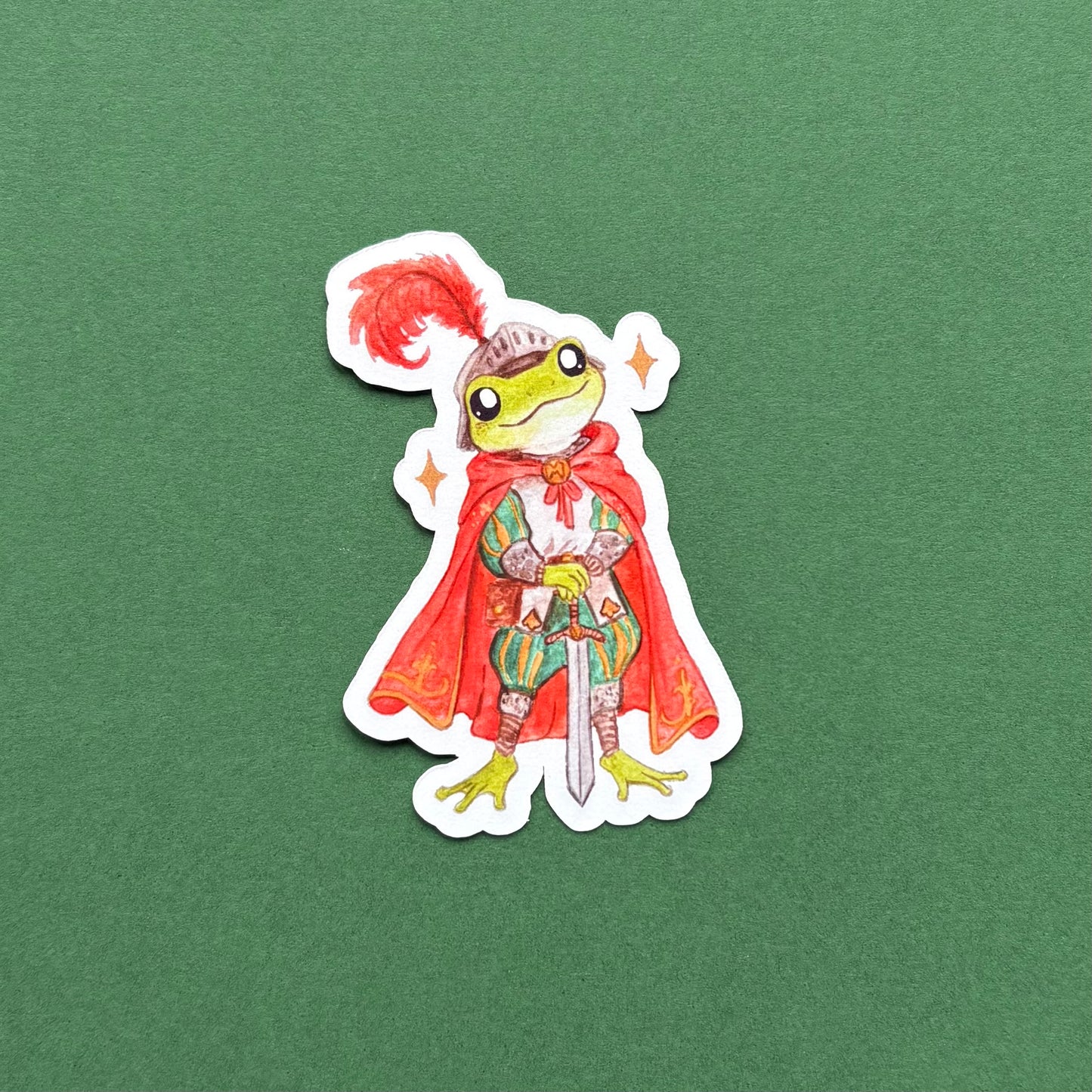 Knight Frog - Sticker