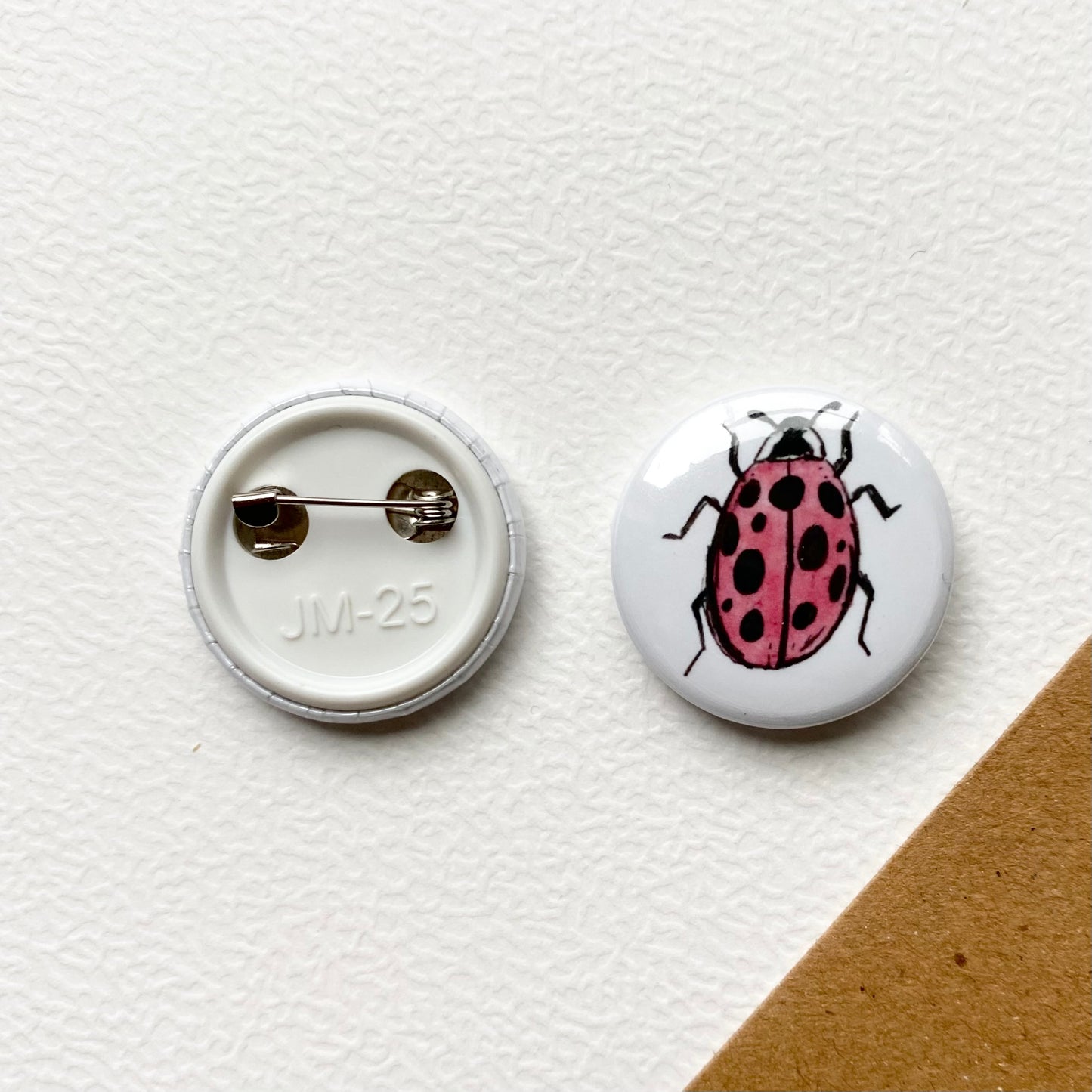 Ladybug button