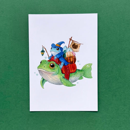 Kibbitz - postcard