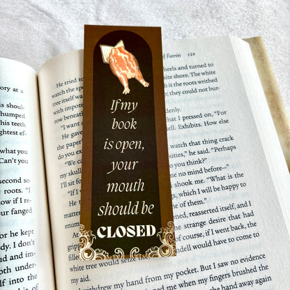 Reading frog bookmark