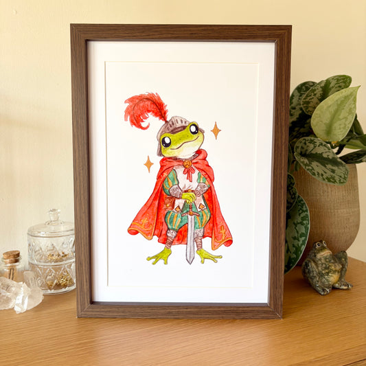 Knight Frog - Print