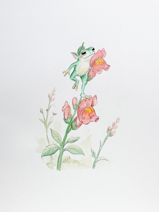 Snapdragon - Original Watercolor