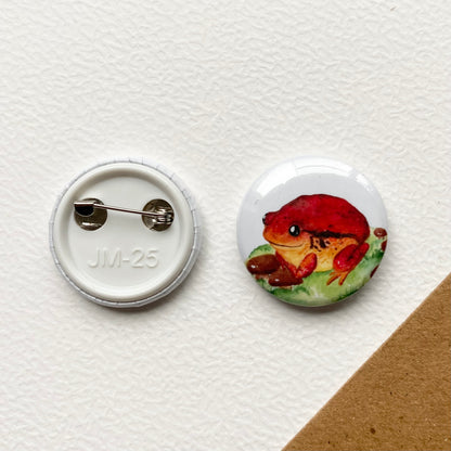 Tomato frog button