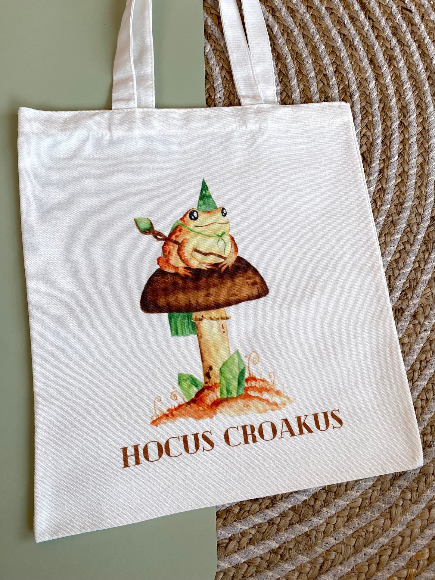 Hocus Croakus Totebag