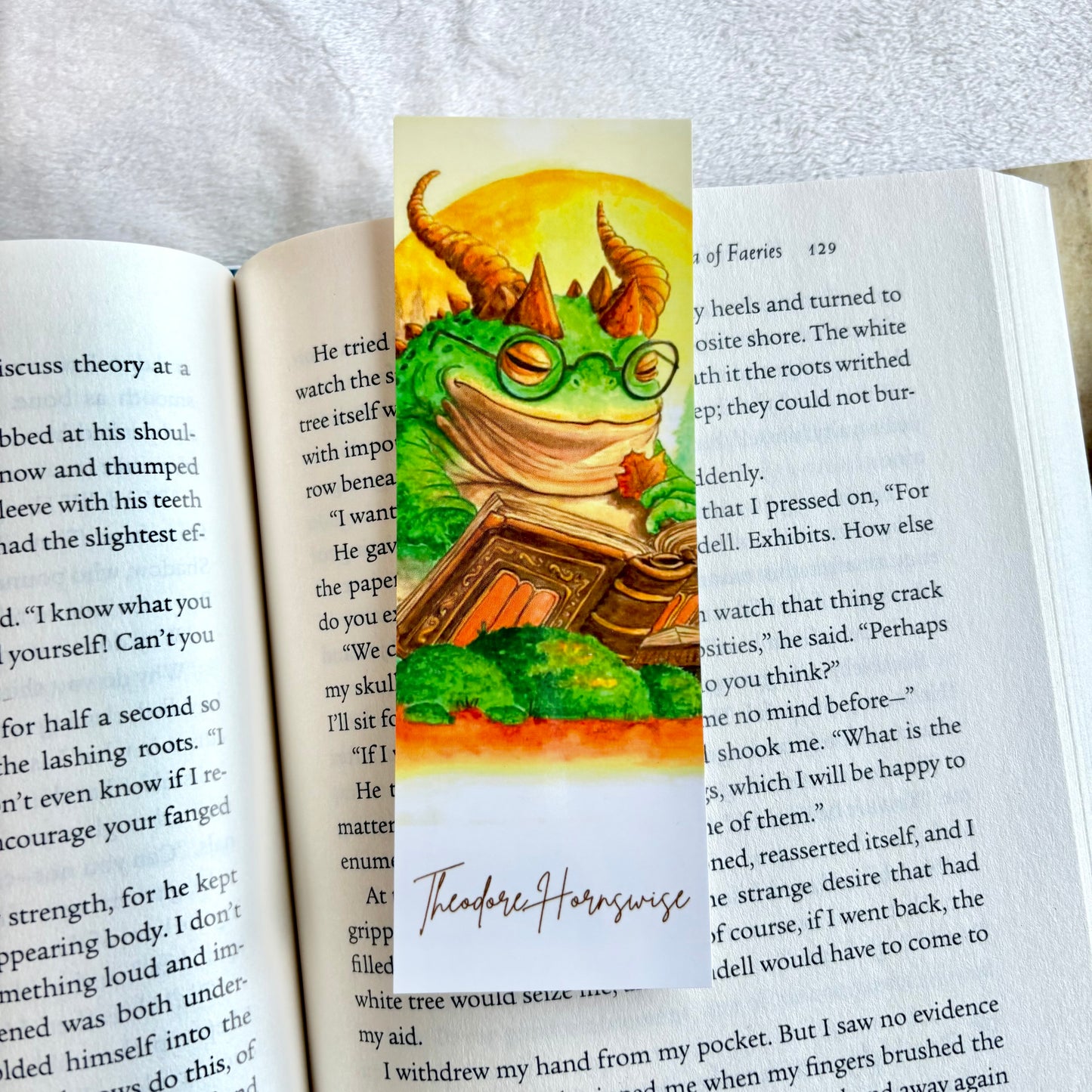 Hornswise bookmark