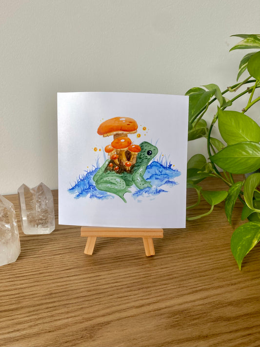 Mushroom frog || Print