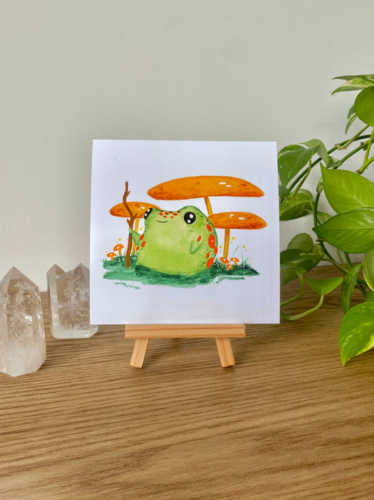 Frog adventurer || print