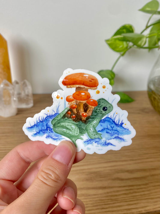 Frog sticker ||