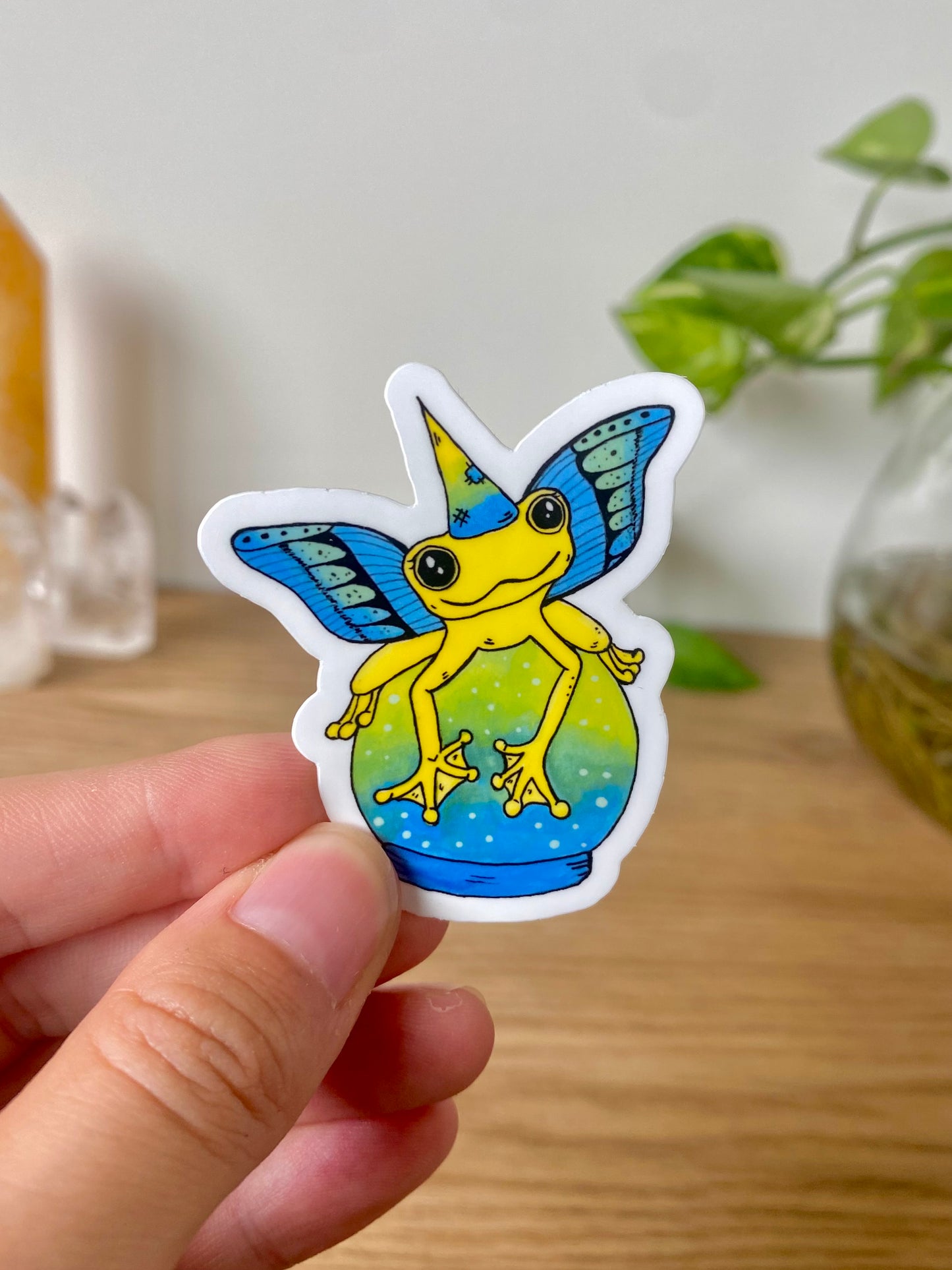 Fairy Frog Sticker ||||