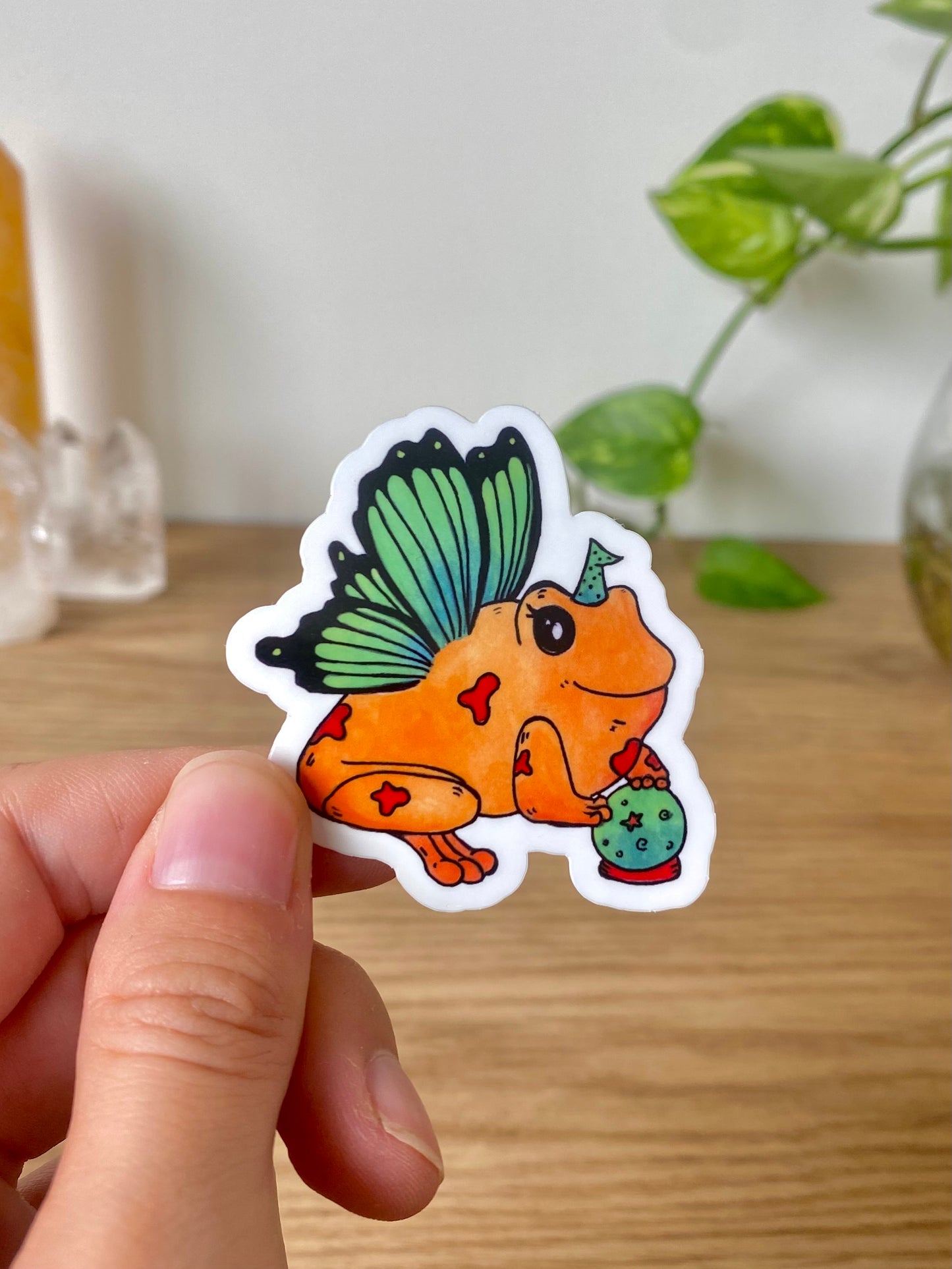 Fairy Frog Sticker ||