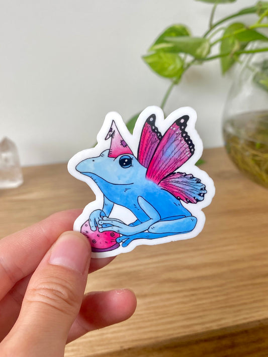 Fairy Frog Sticker |